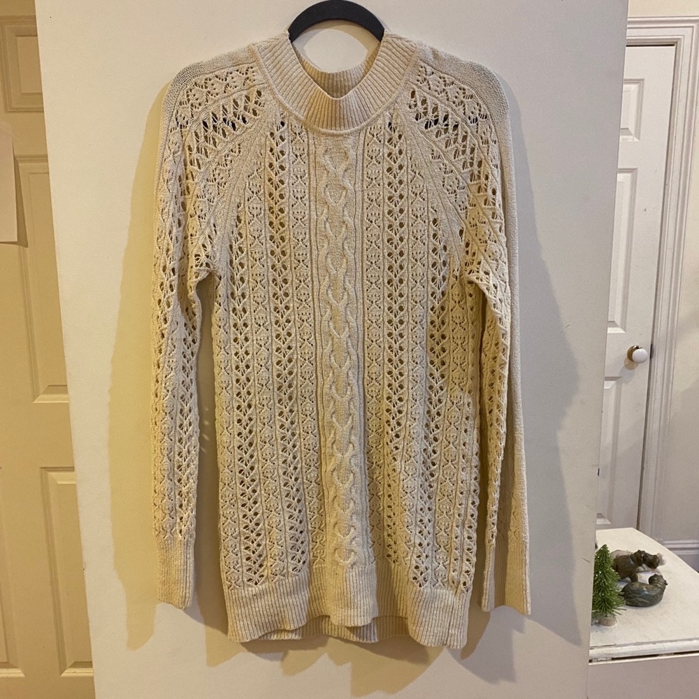 Free People Knit Heart Sweater - Picture 1 of 6